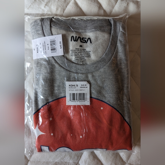 Men's NASA Graphic Sweatshirt - Picture 2 of 5